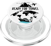 Ready for Travel My Therapy Summer Vacation Mode Cruise Trip PopSockets PopGrip per MagSafe