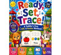 Ready, Set, Trace! Toddler Coloring and Workbook