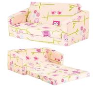 Ready Steady Bed Divano letto per bambino Seduta pieghevole per la cameretta | Seduta portatile per giocare | Divano letto convertibile stampato bambino