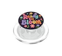 Ready To Bloom Amante della Lettura Floreale Retro Bookworm PopSockets PopGrip per MagSafe