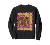 Ready To Crush 4th Grade Bigfoot Back To School Kids Student Felpa