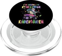 Ready To Crush Kindergarten Unicorn Dinosaur Monster Truck PopSockets PopGrip per MagSafe