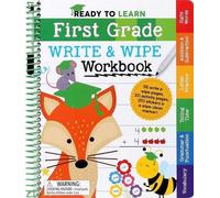 Ready to Learn: First Grade Write and Wipe Workbook (Anello, filo)