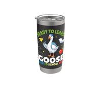Ready To Learn Goose Back To School 2026 Studente Ragazzi Ragazze Bicchiere termico in acciaio inox doppia parete