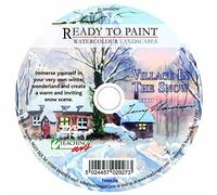 Ready to Paint Watercolour Landscapes Village in The Snow Dvd with Terry Harrison