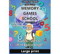Ready to Take Your Mind Back to School?: Cognitive Boosting Memory Games School - A 12-Class Brain Challenge Book for Adults & Smart Seniors | A ... Puzzle Journey from First Grade to Graduation