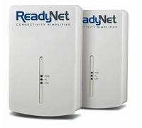 ReadyNet E200 E200K 200Mbps PLC Ethernet Over Power Adattatore di Rete Plug & Play Ideale per Smart TV e Gaming (2 Unità)