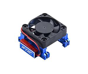Readytosky RC Auto Dissipatore di Calore Dissipatore di Calore Mount w/Ventola di Raffreddamento Ad Alta Velocità per Traxxas Slash 4X4 2WD Velineon VXL-3 Controller Elettronico Velocità