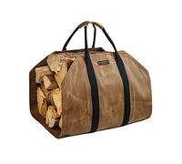 Readywares Porta legna da ardere in tela cerata, resistente, design classico e durevole