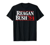 Reagan Bush '84 Ronald Reagan George Bush Maglietta