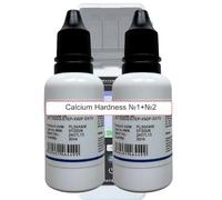 Reagenti liquidi per durezza del calcio n. 1 e n. 2 per PoolLab 1.0 & 2.0 - Reagenti per la misurazione della durezza del calcio (0,0-500,0 mg/l (ppm)) - Durata: 6 mesi - Set per 50 test (POL2020CH12)