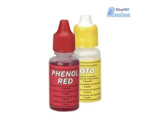 REAGENTI RICAMBIO KIT ANALISI PH E CLORO PER CONTROLLO ACQUA PISCINE 90181 GRE