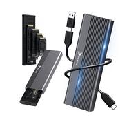 REAGLE Alloggiamento SSD Alloggiamento SSD NVME PCIe M.2 USB-C 3.2 GEN2 M2