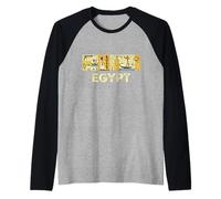 Real Ancient Egypt Graphic Novelty T-Shirts & Cool Designs Maglia con Maniche Raglan