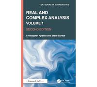 Real and Complex Analysis: Volume 1
