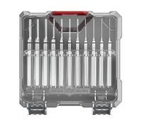 Real Avid Accu-Punch - Set di 11 punzoni in acciaio di alta qualità, resistenti alla corrosione in valigetta in 3 posizioni, set di punzoni