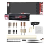 Real Avid Master Cleaning Station-Universal (Handgun, Rifle & Shotgun), Stazione di Pulizia Unisex-Adulto, Nero/Rosso, No Size
