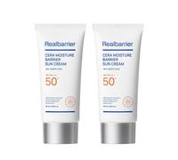 Real Barrier Cera Moisture Barrier Crema Solare - 50ml + 50ml - SPF50+ PA++++...