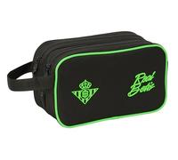 Real Betis Balompe - Borsa per la scuola dei bambini, adatta al carrello, ideale per bambini dai 5 ai 14 anni, comoda e versatile, qualità e resistenza, 26 x 12,5 x 15 cm