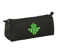 Real BETIS BALOMPIÉ - Astuccio con cerniera e scomparto, astuccio per bambini, ideale per bambini in età scolastica, comodo e versatile, qualità e resistenza, 21 x 7 x 8 cm