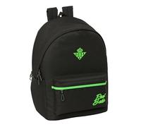 Safta 15.6+usb Real Betis Balompie 24.55l Backpack Nero Bambini