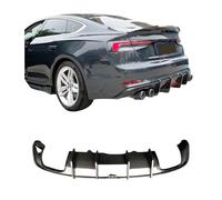 Real Carbon Fiber Rear Diffuser Lip Spoiler Compatible For Audi A5 S5 B9 2017 2018 2019 2020 Bumper Auto Accessories