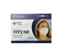 Real Care 10 Mascherine FFP2 NR MADE IN ITALY Certificata CE 2008 Imbustate Singolarmente