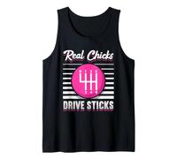 Real Chicks Drive Sticks Le Donne Guidano Il Cambio Manuale Canotta