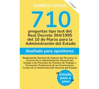 REAL DECRETO 364/1995 DEL 10 DE MARZO, INGRESO DEL PERSONAL AL SERVICIO DE LA AGE Y DE PROVISION DE PUESTOS DE TRABAJO Y PROMOCION PROFESIONAL DE ... opositores ordenadas faciles de memorizar