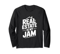 Real Estate è Il Mio Agente immobiliare marmellata Maglia a Manica