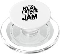 Real Estate è il mio agente immobiliare marmellata PopSockets PopGrip per MagSafe