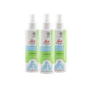 Real Friends | Acqua Profumata con Essenza di Talco 3 x 125 ml, Profumo per Cani e Gatti, Senza Alcool e Senza Gas, Certificazione ICEA, Made in Italy