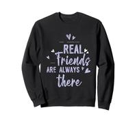Real Friends Are Always There Lealtà di connessione Felpa