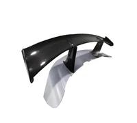 Real Half Carbon Fiber Car Rear Spoiler Tail Fixed Wind Wing Styling Decoration Compatible For McLaren 720S Spoiler(Half carbon fiber)