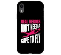 Real Heroes Don't Need A Cape To Fly Ragazza Portiere Custodia per iPhone XR