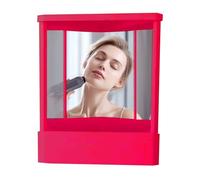 Real Image Mirror Non Reverse - Specchio professionale non reversibile per make-up - Tagli di capelli e cura del corpo Immagine autentica senza inversione a sinistra e a destra