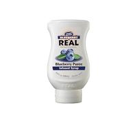 Reàl Infused Exotics, Blueberry, 500 ml, Sciroppo di Mirtilli Goldtraube, Bluebelle e Liberty, Vegano e Gluten Free, Squeeze Bottle, Ideale per Cocktail, Frullati, Topping e Smoothie