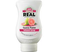 Reàl Infused Exotics, Guava, 500 ml, Sciroppo di Guava del Sud Africa, Vegano e Gluten Free, Squeeze Bottle, Ideale per Cocktail, Punch, Mocktail e Ricette Tropicali