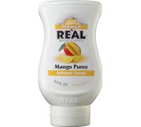 Reàl Infused Exotics, Mango, 500 ml, Sciroppo di Mango Alphonso d'India, Vegano e Gluten Free, Squeeze Bottle, Ideale per Cocktail Tropicali, Soft Drink, Dessert e Ricette Creative