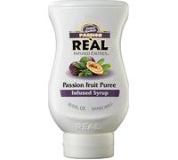 Reàl Infused Exotics, Passion Fruit, 500 ml, Sciroppo di Frutto della Passione Tai-Nong N°1 Vietnam, Vegano e Gluten Free, Squeeze Bottle, Ideale per Cocktail Esotici, Soft Drink e Dessert