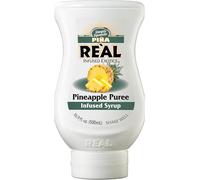 Reàl Infused Exotics, Pineapple, 500 ml, Sciroppo di Ananas della Costa Rica, Vegano e Gluten Free, Squeeze Bottle, Ideale per Cocktail Tropicali, Frullati, Dessert e Topping