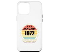 Real Legends Nato Nel Gennaio 1972 Retro Compleanno Custodia per iPhone 12 Pro Max
