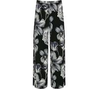 REAL LIFE FASHION LTD Pantaloni da donna a palazzo a gamba larga con stampa cachemire in vita elasticizzata ampia loungewear vestibilità ampia pantaloni stampati casual abbigliamento estivo per feste