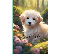 Real life Notebook Puppy design: Undated daily planner for dog lovers