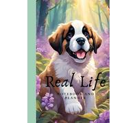 Real Life notebook puppy design: undated daily planner for dog lovers