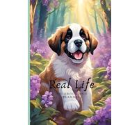 Real Life notebook puppy design: undated daily planner for dog lovers