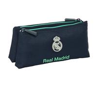 Real Madrid, 25/26, borsa da scuola per bambini, con cerniera semplice, ideale per bambini di diverse età, confortevole e versatile, qualità e resistenza, 22 x 8 x 10 cm