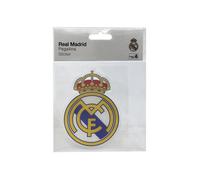 Real Madrid Adesivo Scudo In Rilievo 10x10 Cm