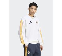 Real Madrid Adidas Felpa top Pullover girocollo sweat 2026 27 Bianco