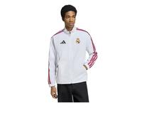 Adidas Real Madrid Home Anthem Tracksuit Jacket Bianco S Uomo